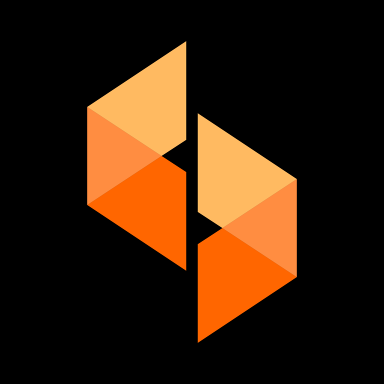 Logo oficial da SpaceLearn com fundo preto.